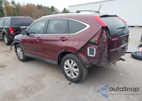 2013 Honda Cr-V Ex-L from USA, damaged, VIN 5J6RM4H75DL033658